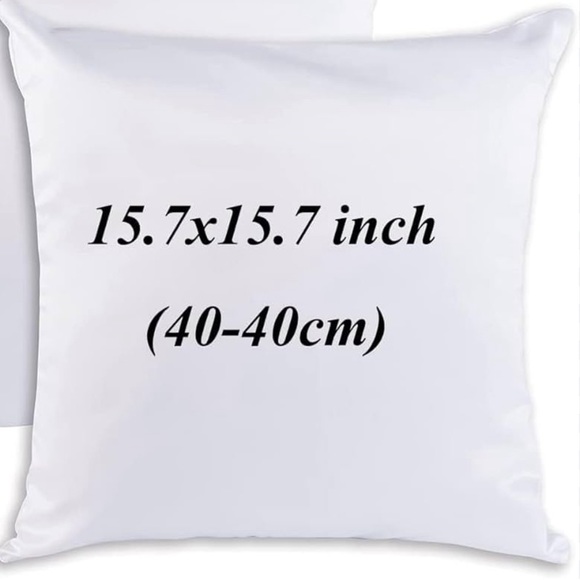 2 brand new pillow cases grey color size 40 cm by 40 cm gray - Picture 10 of 11